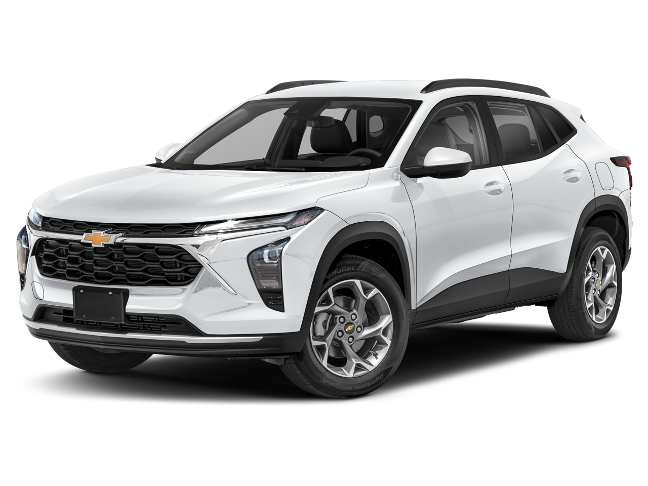 2025 Chevrolet Trax 2RS in Mosaic Black Metallic — front three-quarter view