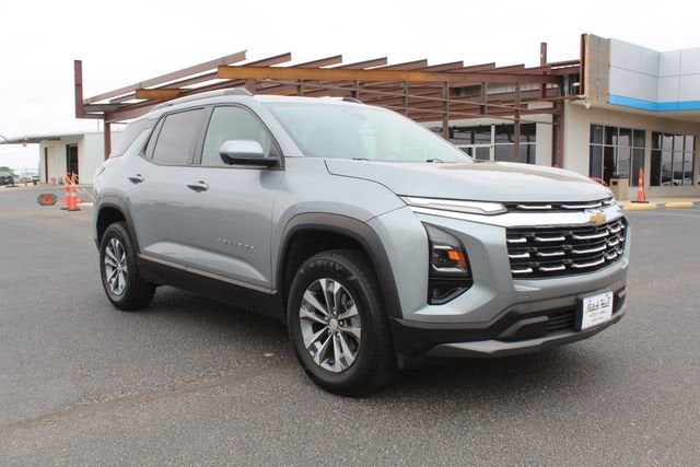 2025 Chevrolet Equinox LT in Sterling Gray Metallic — front three-quarter view